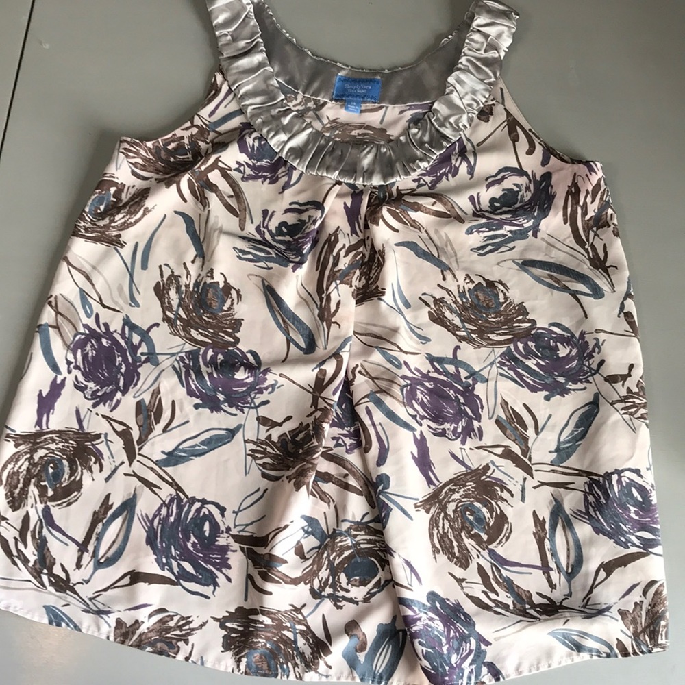 Gorgeous Simply Vera Vera Wang dressy tank size 14